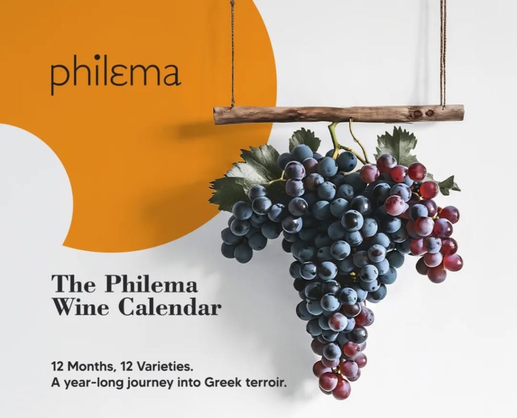 philema wine calendar concept